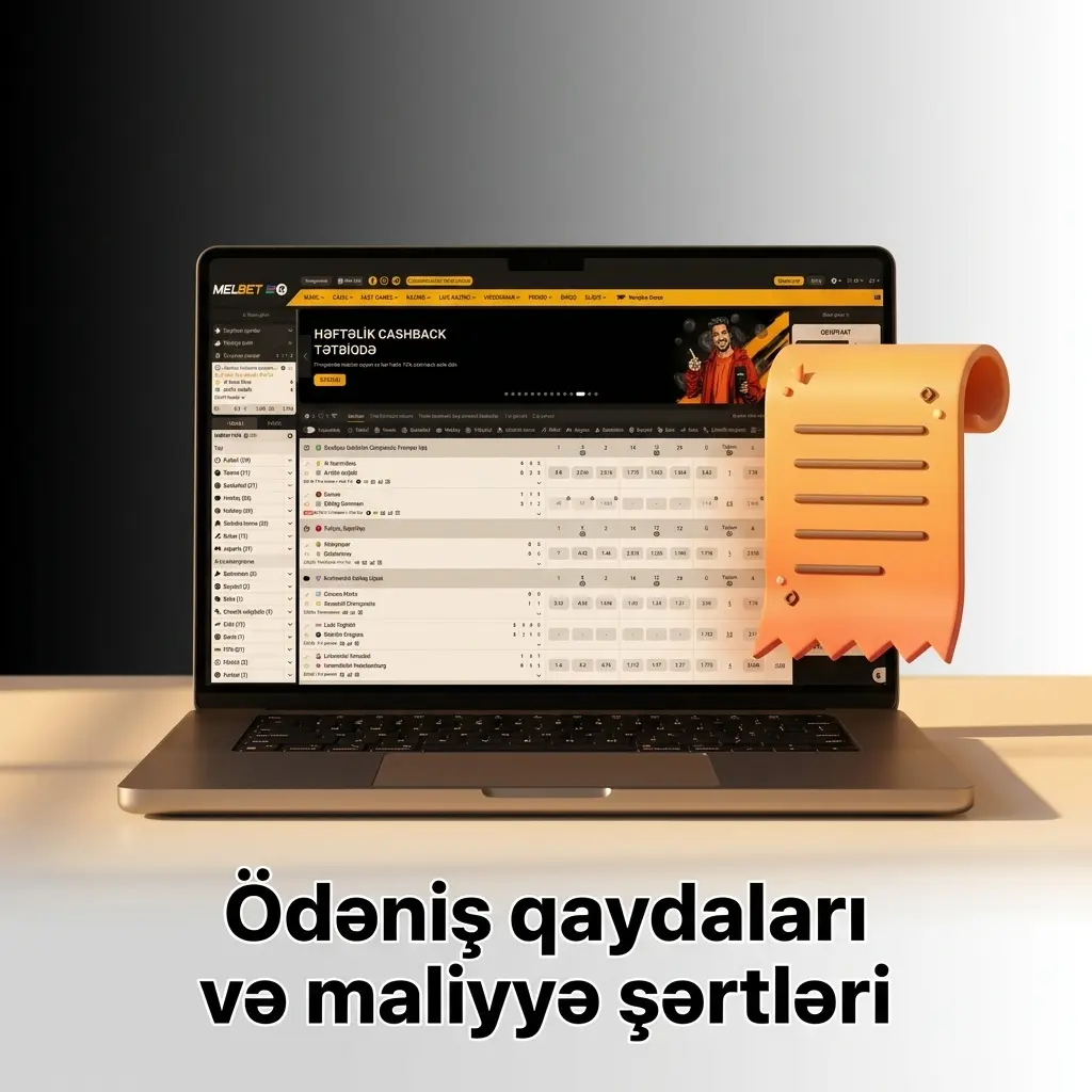 Melbet ödəniş qaydaları: depozit, çıxarış, verifikasiya, bonus dövriyyəsi və AZN limitləri