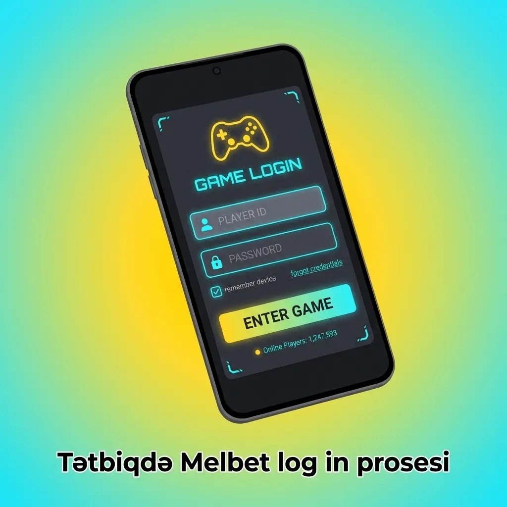 Melbet mobil tətbiqində telefon, e-poçt və oyunçu nömrəsi ilə profilə giriş prosesi